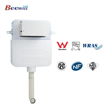 बैक टू वॉल टॉयलेट के लिए कंसीलर सिस्टर्न