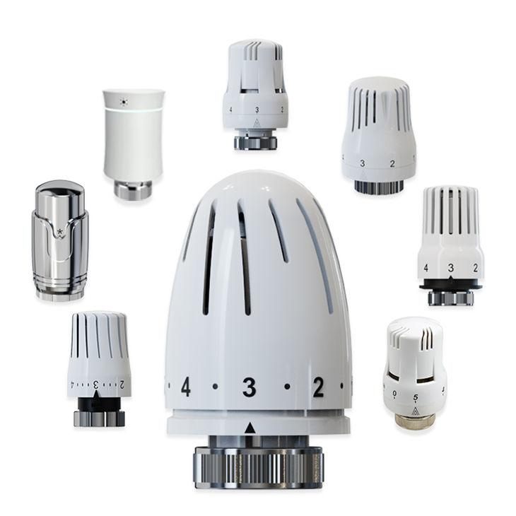 radiator thermostat valve head only