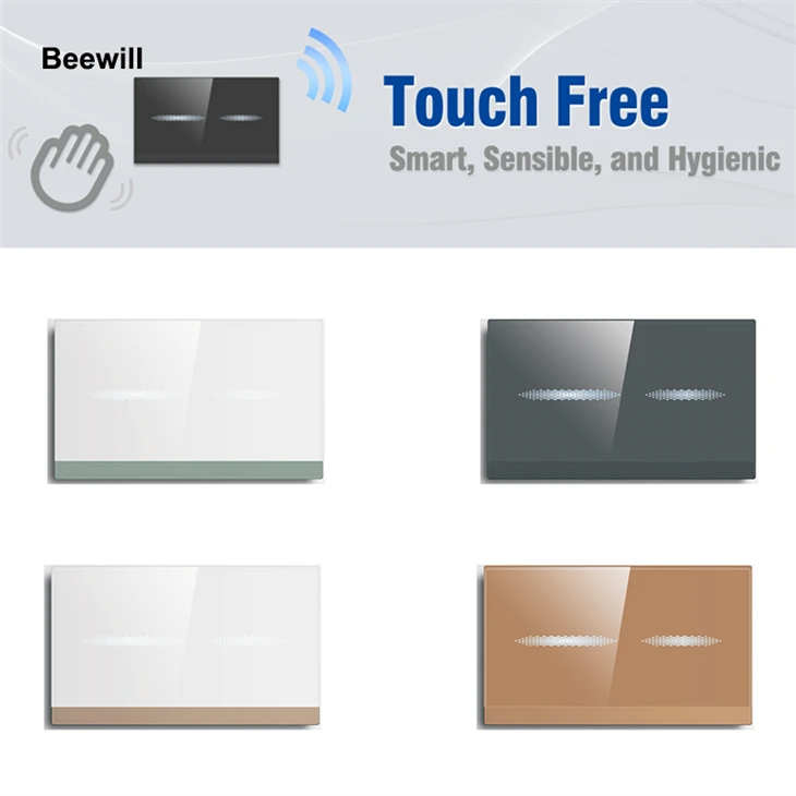 sensor flush cistern panel